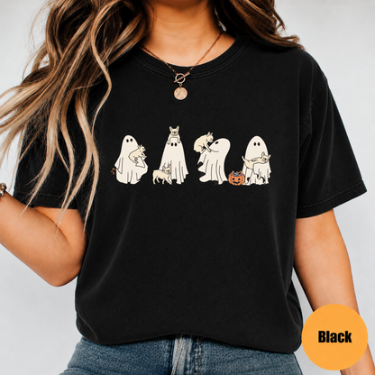 French Bulldog Halloween Shirt – Cute Ghost Dog Spooky Season Graphic Tee