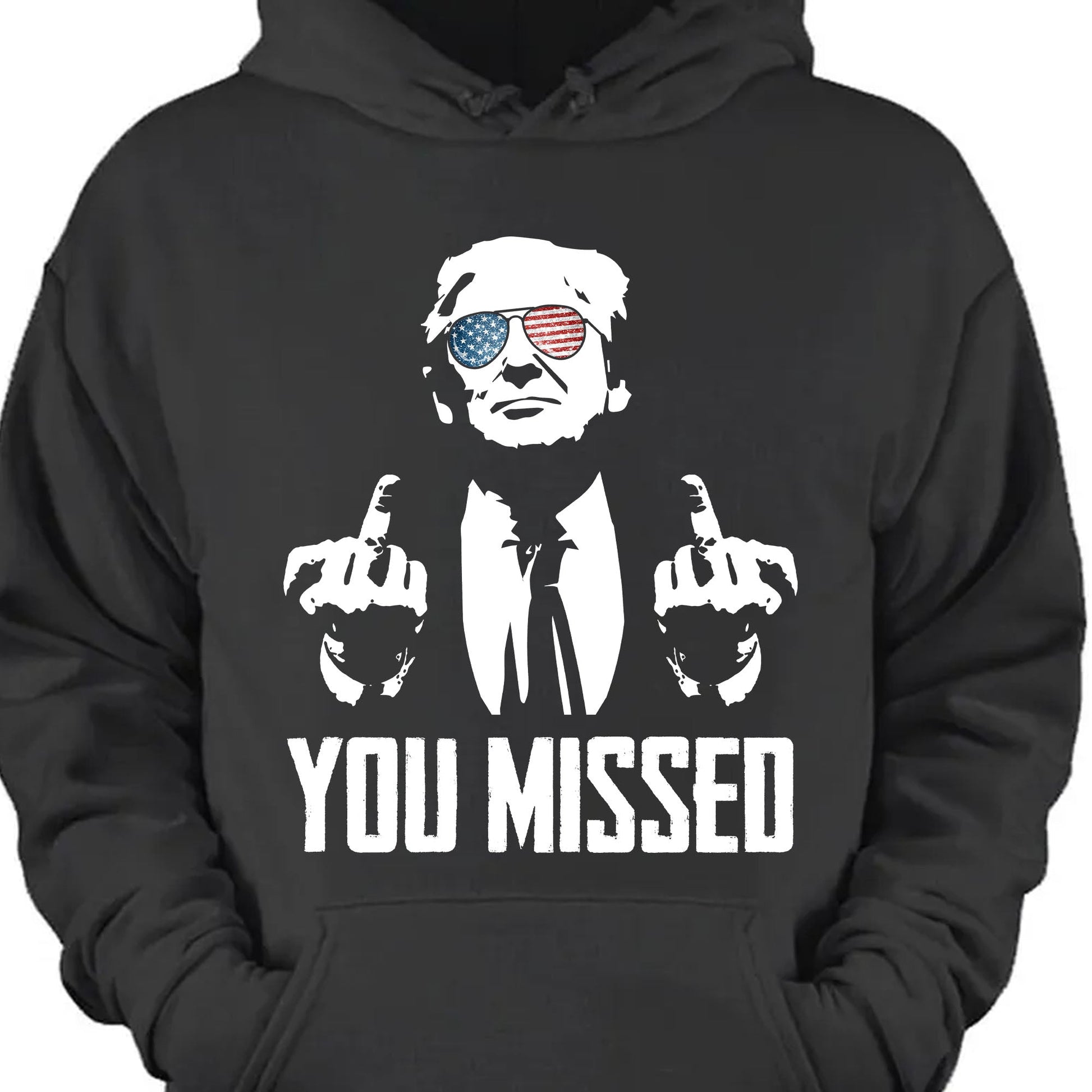 You Missed | Trump Fight 2024 Shirt Pennsylvania Rally | Shirt Dark C1115 - GOP