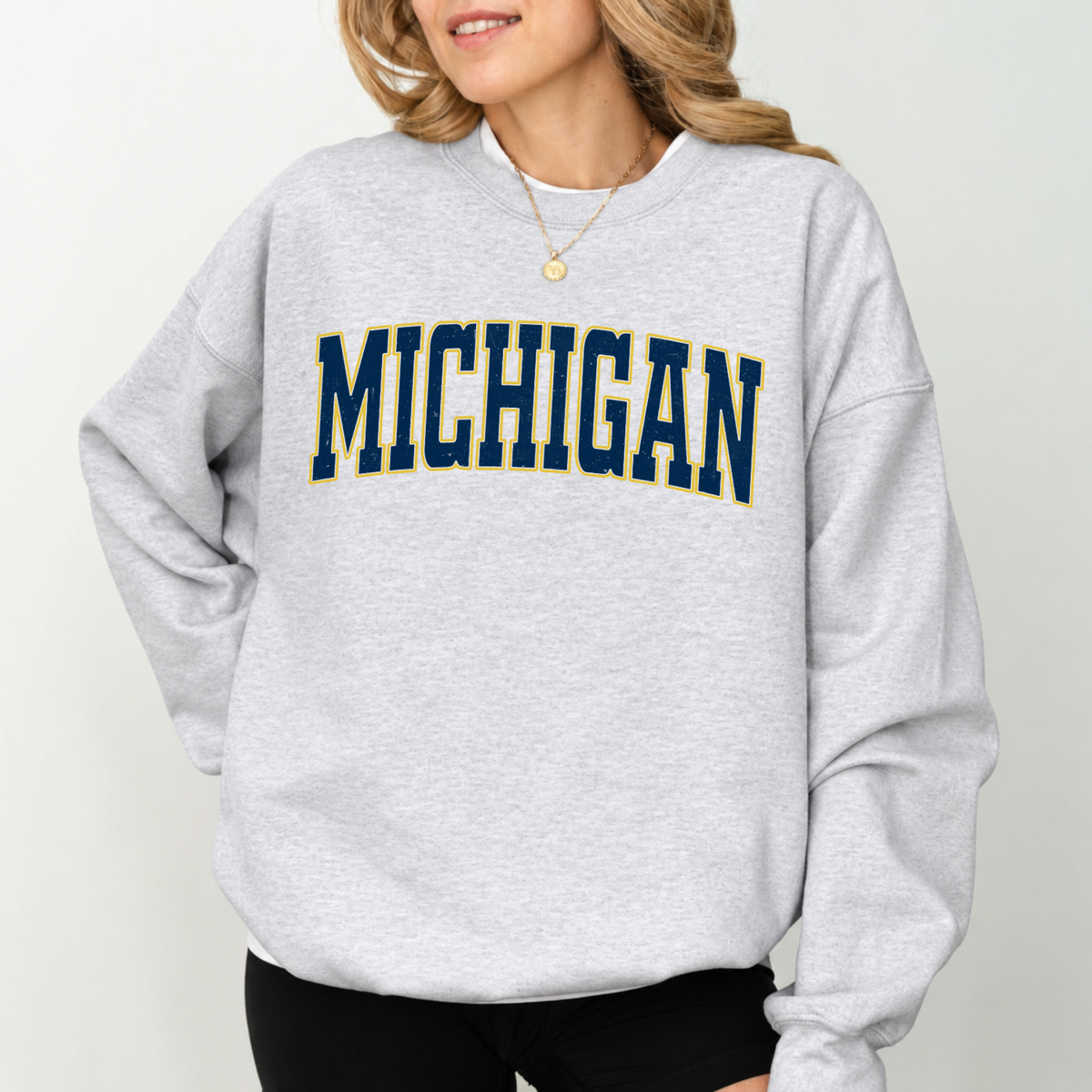 Custom Vintage Varsity College Sweatshirt – State College Crewneck
