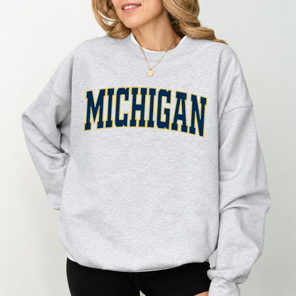 Custom Vintage Varsity College Sweatshirt – State College Crewneck
