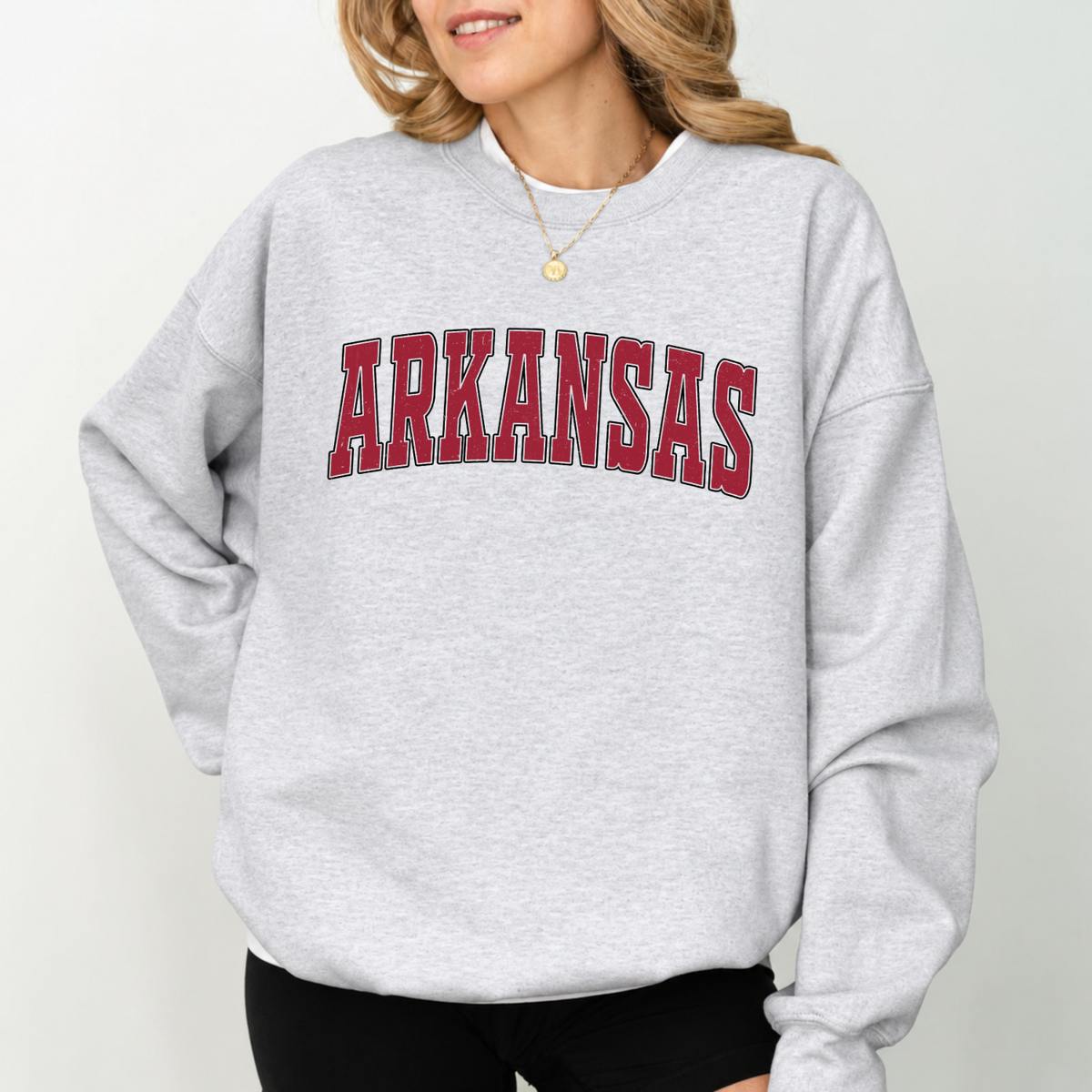 Custom Vintage Varsity College Sweatshirt – State College Crewneck