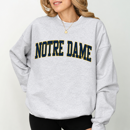 Custom Vintage Varsity College Sweatshirt – State College Crewneck