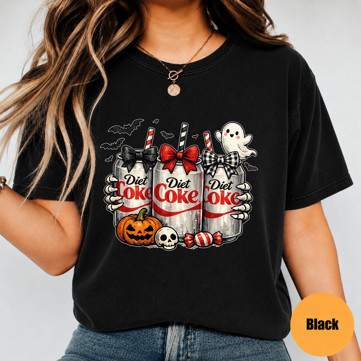 Halloween Diet Coke Shirt – Spooky Season Soda Lover Graphic Tee