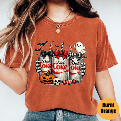 Halloween Diet Coke Shirt – Spooky Season Soda Lover Graphic Tee